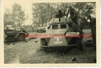 [PSW][#176]{102}{a} le.Pz.Sp.Wg (2 cm) Sd.Kfz.222, Aufkl.Abt.(mot.).7, WH-xxxxx, cmentarz Ostrowy nad Okszą