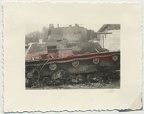 [Z.X0073] Polnische Panzer 7TP Paktreffer vor Warschau 1939 aw