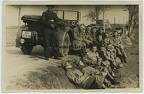 [Z.Pz.Rgt.03.002] Orig. Foto (120) Pz.Rgt.3 Panzermann m. Panzer I Tank Kübelwagen in Königsbrück 1936