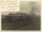 [Z.Inf.Rgt.102.004] T247 Foto WH Inf. Regt. 102 Polen Beute Panzerzug armoured train Artillerie camo