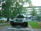 T-34-85 (f.[183][183],sn.tbc) Gliwice, ul.Powstańców Warszawy,, 2006r.(002){a}