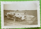 [Z.X0124] Polen, zerst. deutscher Spähpanzer in Żarki 1939 aw