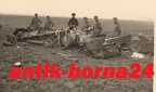 [Z.Pz.Rgt.35.006] #205 Foto Pz.Rgt. 35 Panzer Tank Pz. I Kampf zerstört Kampf 1939 Polen bw