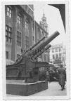 [Z.X0125] Foto polnischer 22cm Mörser in Thorn Wehrmacht Beute Artillerie Polenfeldzug b