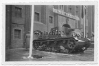 [Z.X0125] Foto polnischer 7 TP Panzer in Thorn Wehrmacht Beute Tank Polenfeldzug 1939