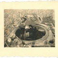 [Z.Pz.Rgt.35.007] Orig. Foto zerstörte Panzer Tank des Pz.Rgt.35 in Polen 1939