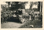 [Z.BA.31.003] A326 Foto Polen 1939 erbeuteter polnischer 7TP Panzer polish tank Beute