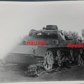 [Z.Inf.Rgt.102.005] 235# Orig. Foto WH Inf.Rgt.102 Deutsche Panzer bei Sochaczew Polen 1939