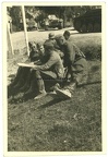 [Z.X0136] Orig. Foto(.pl) Vormarsch Panzer II Tank in RUDNO b. Tenczynek vor Krakau Polen 1939 b