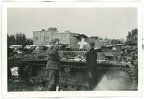[Z.Pz.Rgt.23.003] Orig. Foto [57] Pz.Rgt.23 Panzer I Tank Poldi in LEGIONOWO b. Warschau Polen 1939
