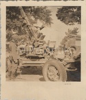[Z.Pz.Abt.65.005] Foto, Panzer Abteilung 65, polnische Beute Flak in Szydłowiec Polen