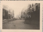 [Z.Pz.Abt.65.005] Foto, Panzer Abteilung 65, Ruinen in Frankreich a