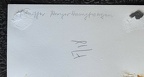 [7TP][#101]{016}{a} 1.BCzL, Odrzywół, ul.Radomska, za mostem przy budynku rzeźni, rozjechany drewniany płot, na wieży napis 4 MG (ir)66 (A.Pi.Btl.(mot.).29.002) rw