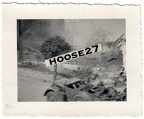 [Z.Schütz.Rgt.02.002] Foto 2.PD SR2 (06) Sturmfahrt Kübel Ruinen Nowy Sącz 6.9.1939 2.WK