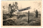[Z.Schütz.Rgt.02.002] Foto 2.PD SR2 (02) Vormarsch Ruinen Ort bei Jablonka 02.09. 1939 2.WK
