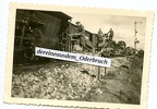 [Z.X0142] Polen 24.09.39 zerstörter poln. Panzerzug Lok mit franz. Tank aw