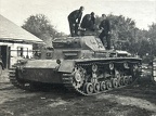 [Z.Pz.Div.03.005] Foto Panzer Kampf Front 2. Panzer Division bw