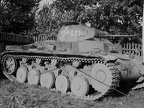 [Z.X0148] 1939 - abgeschossener deutscher Panzer b.Sochczew ( Masowien ) aw