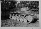[Z.X0148] 1939 - abgeschossener deutscher Panzer b.Sochczew ( Masowien ) bw