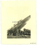 [Z.Arm.San.Pk.002] Orig.Foto Flugzeug Wrack an zerstörte Flugplatz KRAKAU Rakowice Polen 1939 d