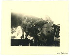 [Z.Arm.San.Pk.002] Orig.Foto Flugzeug Wrack an zerstörte Flugplatz KRAKAU Rakowice Polen 1939 e